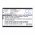 Helyettes�t� telefon Akkumul�tor Cricket Engage LI3719T42P3h644161 1850mAh 6.85Wh Li-Ion 3.7V