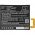 Helyettes�t� t�blag�p Akkumul�tor Lenovo Tab 2 A8-50 L13D1P32 4200mAh 15.96Wh 3.8V