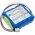 Helyettes�t� orvosi eszk�z Akkumul�tor Brasseler Endomate DT 800mAh 9.6Wh 12V
