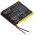 Helyettes�t� biztons�gi kamera Akkumul�tor CANR-G15 370mAh 1.37Wh vezet�k n�lk�li