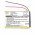 Helyettes�t� m�dialej�tsz� Akkumul�tor GoGear SA6037 978733201021 800mAh 2.96Wh 3.7V