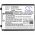 Helyettes�t� vezet�k n�lk�li Akkumul�tor headset SK 6212 / BA 62 1100mAh 4.07Wh