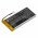 Helyettes�t� m�r�m�szer Akkumul�tor CMM-60 WAAKU25 2400mAh 17.76Wh multim�ter 7.4V
