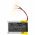 Helyettes�t� vezet�k n�lk�li Akkumul�tor Hesh 3 FT822132P 400mAh 1.48Wh fejhallgat�