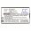Helyettes�t� vezet�k n�lk�li Akkumul�tor SM-823 SM-001BAT 3.7V 300mAh 1.11Wh Li-Ion