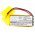 Helyettes�t� vezet�k n�lk�li Akkumul�tor headset NWZ-W202 LP401225 80mAh 0.3Wh