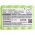 Helyettes�t� hangsz�r� Akkumul�tor Outcast JR AA10SXT 2000mAh 24Wh