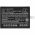Helyettes�t� m�r�m�szer Akkumul�tor Type-25/BU-25 2600mAh 28.86Wh 11.1V