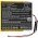 Helyettes�t� m�dialej�tsz� Akkumul�tor AK70 SR605056 2600mAh 9.88Wh 3.8V