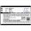Helyettes�t� voip telefon Akkumul�tor ICW-1000G 1100mAh/4.07Wh