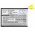 Helyettes�t� t�blag�p Akkumul�tor Visual Land Prestige 7G 7\ PL396693 3000mAh 11.1Wh 3.7V