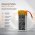 Helyettes�t� ker�kp�r l�mpa Akkumul�tor Cygolite Slingshot Pro 210 SS-210-USB 3.7V 800mAh 2.96Wh