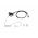 Helyettes�t� f�lhallgat� GES-B4-LA-45 vez�rl�panelhez 3,5mm jack der�ksz�g� hangcs� 45cm