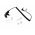 Helyettes�t� f�lhallgat� GES-B4 3,5mm hajl�tott jack 30cm spir�lk�bel �tl�tsz� hangcs� 3db f�ldug�