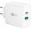 Goobay Multi Fast Charger 45W USB-C PD GaN dupla gyorst�lt� feh�r 1x USB-C 1x USB-A