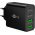 Goobay Multi Fast Charger 65W GaN fekete 2x USB-C PD 2x USB-A QC