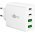 Goobay Multi Fast Charger 65W USB-C PD GaN feh�r 2x USB-C 2x USB-A