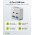 6 portos USB hub Apple Mac mini 2x USB-C(10Gbit/s) 2x USB-A(10Gbit/s) 1x SD 1x microSD