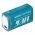 9V Li-ion block Akkumul�tor, 6LR61, 6F22, 8.4V, 500mAh, Micro USB csatlakoz� aljzattal, k�bel n�lk�l