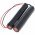 V�szvil�g�t�s Akkumul�tor, Ni-Cd, 7.2V, 1800mAh, 2x L1x3 Sub-C Akkumul�torpakk 20 cm vezet�kkel