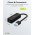 Goobay USB-A Ethernet adapter RJ45 fekete