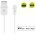 Goobay Lightning USB t�lt�- �s szinkronk�bel 0,5m 12W 2,4A MFi feh�r Apple iPhone/iPad
