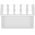 Goobay k�belrendez� 5-utas feh�r 2db/csomag �ntapad�s levehet�
