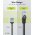Goobay ultrav�kony CAT 6A patchk�bel 0,15m fekete LSZH TPE k�ls� burkolat