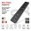 EMOS GoSmart hosszabb�t� 2m / 4 aljzat / kapcsol�s / USB / feh�r-fekete / PVC / 1,5 mm2
