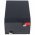 Helyettes�t� Akkumul�tor FIAMM GAB-A04 6V 4500mAh Kern GAB-N CFS CPB-D/N RPB-D AGM �lom