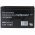 MultiPower MP15-12C MPC15-12 12V 15000mAh Faston 6,3mm AGM �s �lom-zsel�s
