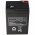 Multipower MP5-6 6V 5Ah Faston 4,8mm Akkumul�tor AGM �lom-zsel�s