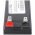 KungLong WP1224W 12V 6Ah F2 6,3mm Faston Akkumul�tor AGM �lom-zsel�s
