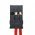 Graupner JR lapos vev� Akkumul�tor csatlakoz�k�bel 20cm 2x0,25mm2