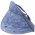 FFP2 v�d�maszk 5 r�teg� k�k 10db/csomag DIN EN1492001+A12009 szelep n�lk�l egyenk�nt f�li�zva