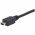 USB 2.0 Hi-Speed k�bel USB A - USB Mini B 15cm fekete