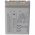 Helyettes�t� Akkumul�tor Casio DT-X7 DT-X7M10E DT-X7M30E HA-F20BAT HA-F21LBAT 3,7V 1800mAh Li-Ion