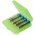 T�rol�doboz 4x AA Mignon ceruza vagy 4x 14500 Akkumul�tor max. hossz 50,6mm z�ld 1db/csomag