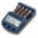 Technoline BC1000 gyors t�lt� LCD kijelz�vel Mignon ceruza/AA �s Micro/AAA Akkumul�tor NiMH/NiCd 200-1800mA