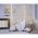 Lotti LED f�nykask�d 150 LED melegfeh�r 1,5m 15 sz�l r�zsz�n� f�mdr�t t�pegys�g 4,5V 46863