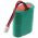 Helyettes�t� Akkumul�tor kutyanyak�rv 4,8V 150mAh NiMH 4SN-1/4AAA15H-H-JP1 MH120AAAL4GC SDT00-11907