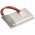Helyettes�t� Akkumul�tor 3.7V 600mAh 40x35x7,5mm modell�p�t� 1db/csomag Li-Polymer