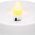 LED s�rgyertya id�z�t�vel piros melegfeh�r 2x C (b�bi m�ret) elemmel IP44