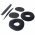 F�lp�rna k�szlet Sennheiser HD25 HD25-1 II PC150 PC151 PC155 65mm fekete