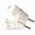 Schuko v�d��rintkez�s dug� feh�r IP44 16A 250V h�z�scsillap�t�ssal