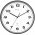 Technoline WT 8500 fekete DCF-77 r�di�vez�relt fali�ra O30cm