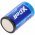 Alk�li elem Mono, LR20, D, 61,5x34,2 mm, 2 db-os bubor�kcsomagol�s