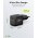 Goobay USB-C PD GaN gyorst�lt� 20W fekete 1x USB-C csatlakoz�
