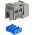 Goobay RJ45 CAT 6A UTP Slim Keystone-modul 14,5mm sz�les 29mm m�ly