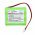 Helyettes�t� riaszt�rendszer Akkumul�tor 2GIG Go Control 228844 2000mAh 14.4Wh 7.2V